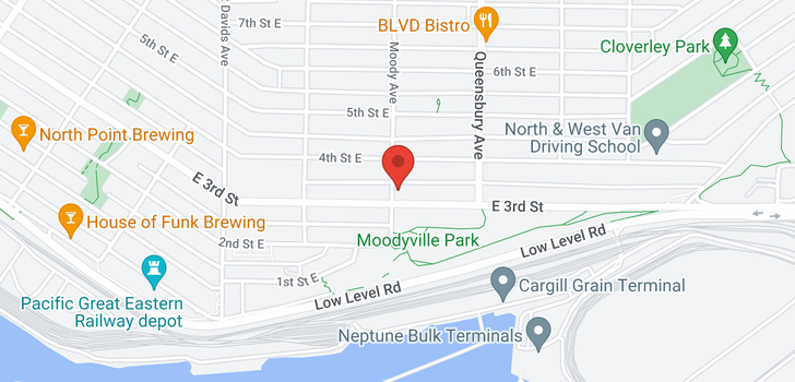map of 7 312 MOODY AVENUE